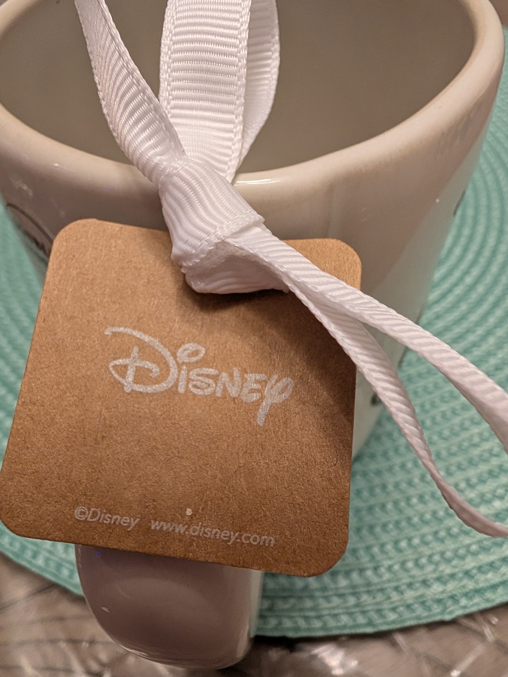 Disney Ivory Ceramic Winnie the Pooh Mug with Black Sketch - Picture 3 of 5